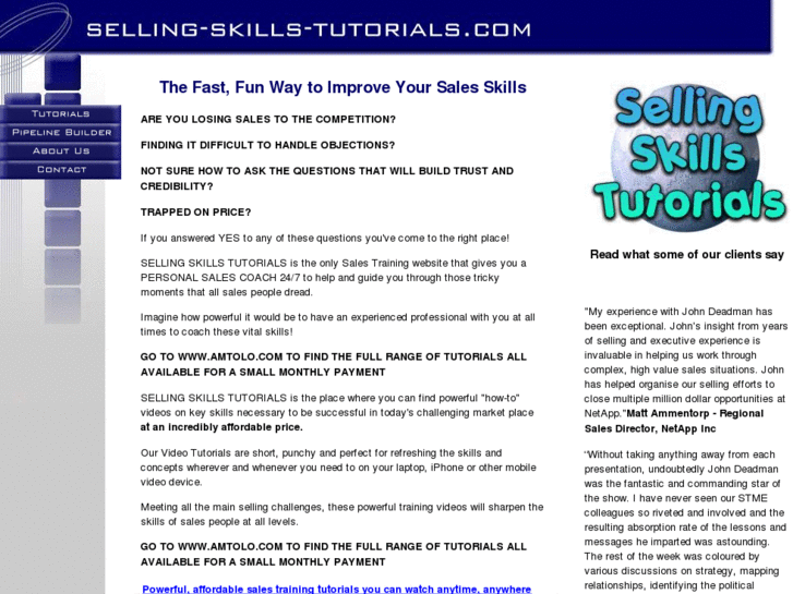 www.selling-skills-tutorials.com