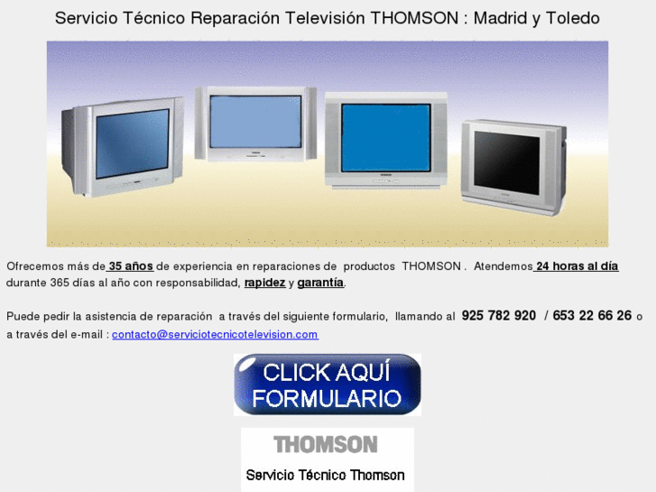 www.serviciotecnicothomson.com