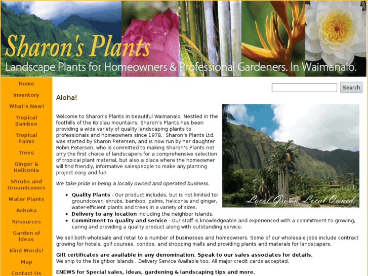 www.sharonsplants.com