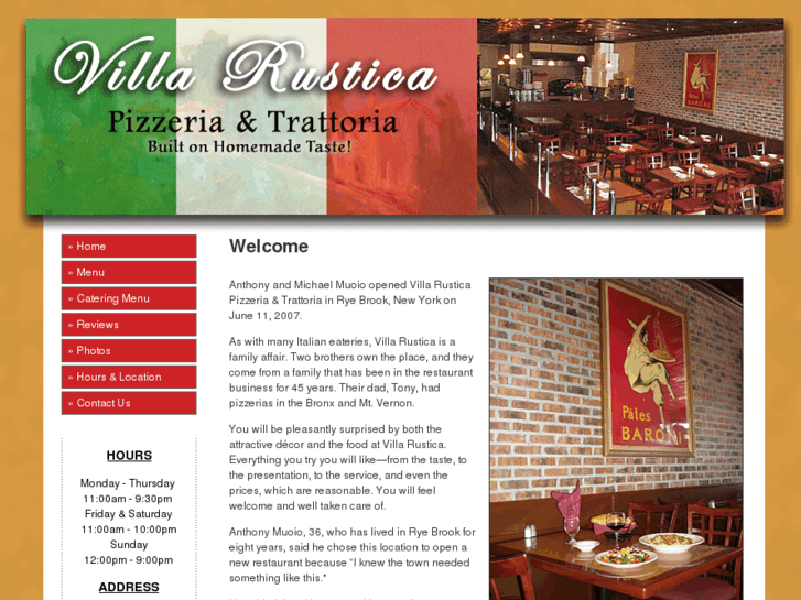 www.villarusticatrattoria.com