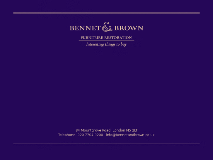 www.bennetandbrown.co.uk