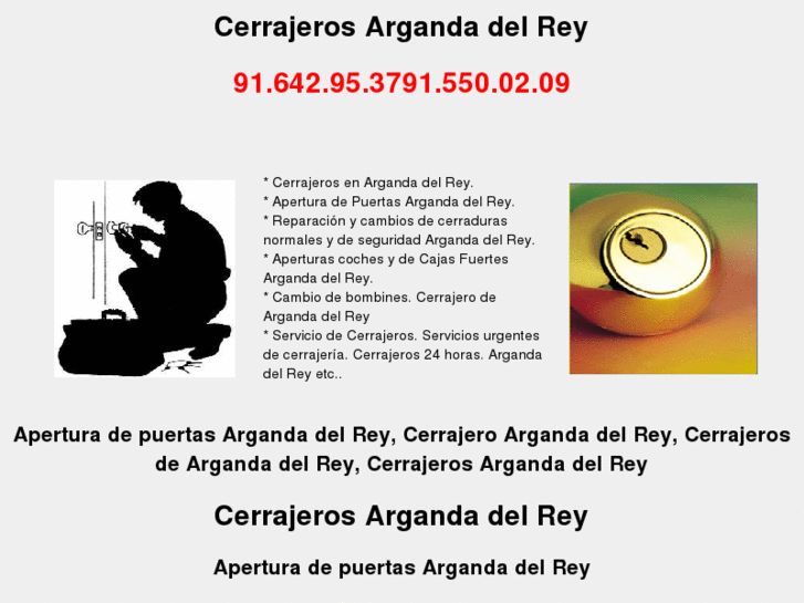 www.cerrajeroargandadelrey.com