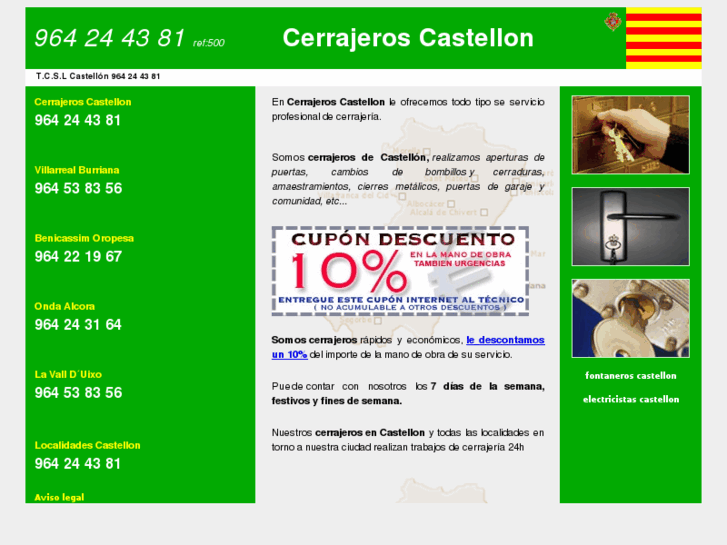 www.cerrajeroscastellon.com