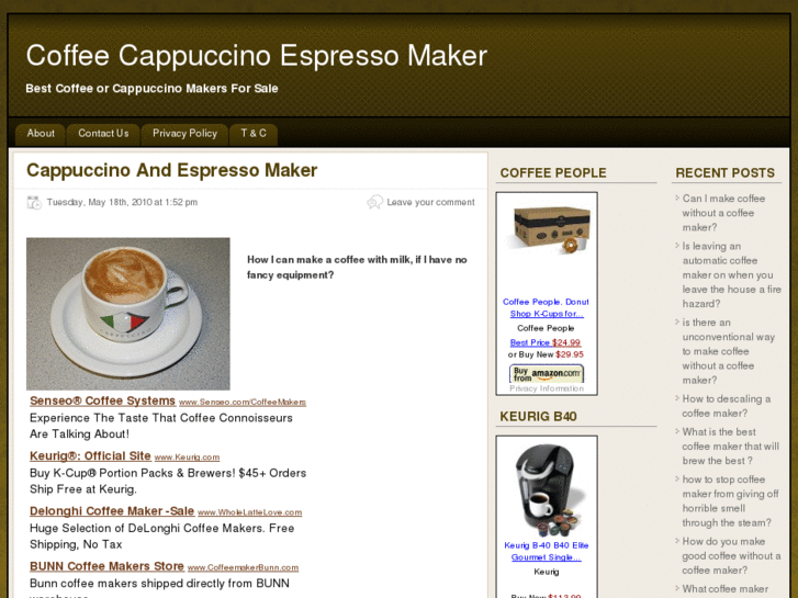 www.coffeecappuccinoespressomaker.com