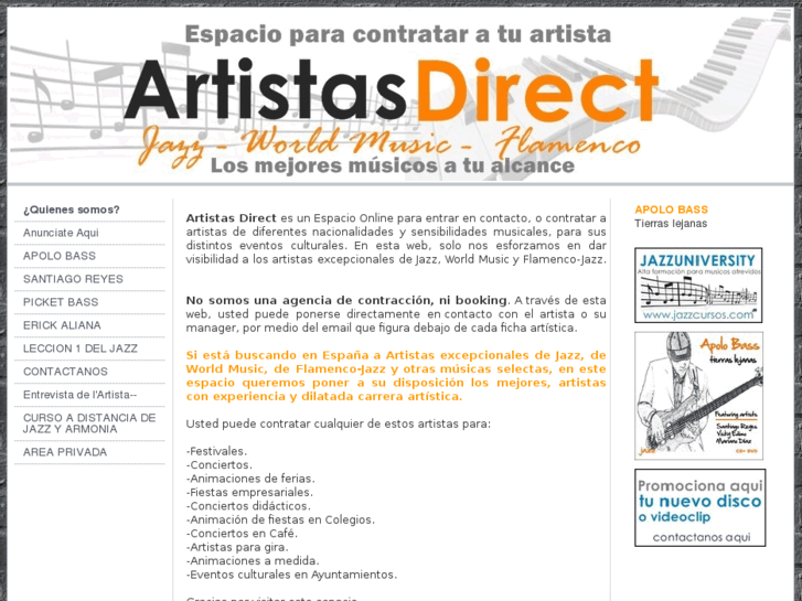 www.contratacion-artistas.com