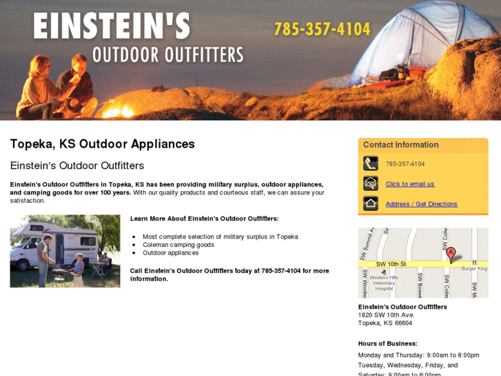 www.einsteinsoutdoor.com