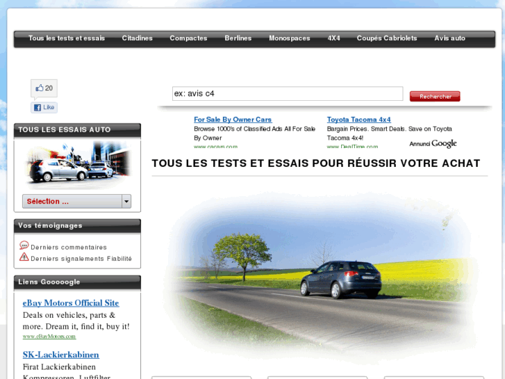 www.essais-comparatifs-auto.com