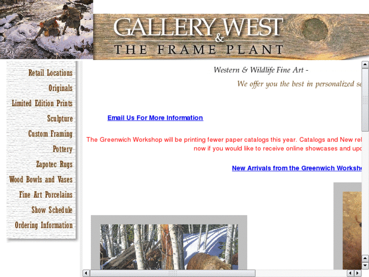 www.gallerywestframeplant.com