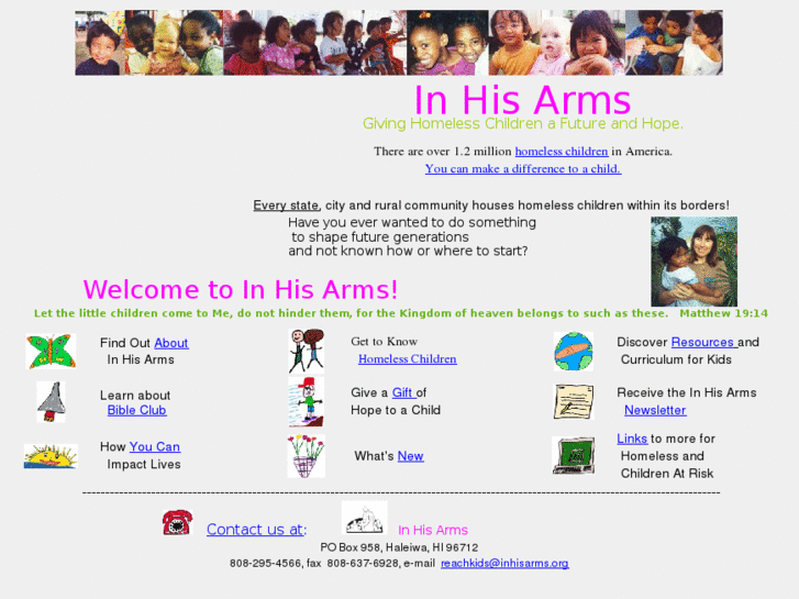 www.inhisarms.org