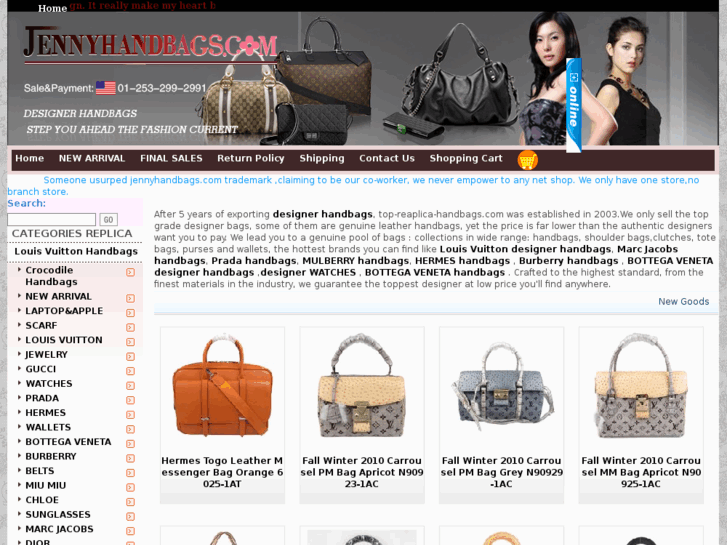 www.jennyhandbags.com