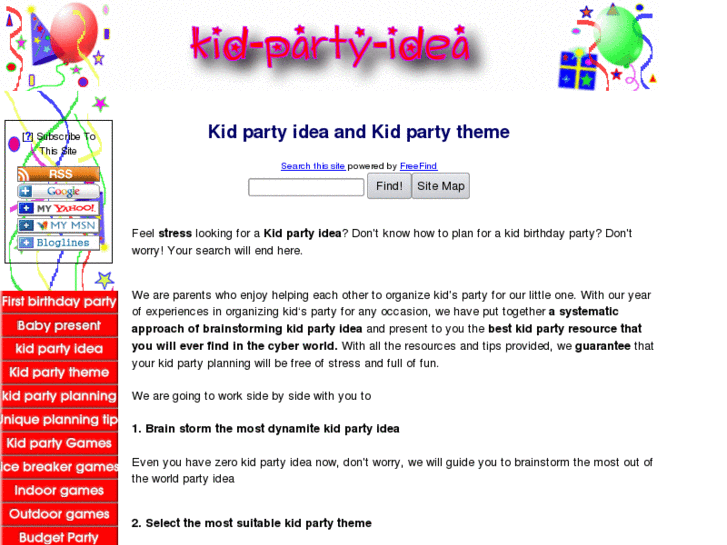 www.kid-party-idea.com