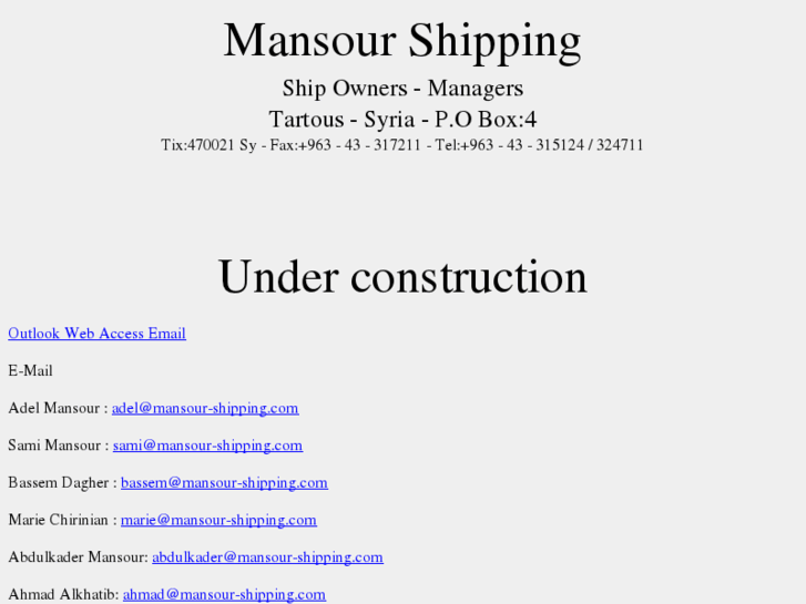 www.mansour-shipping.com