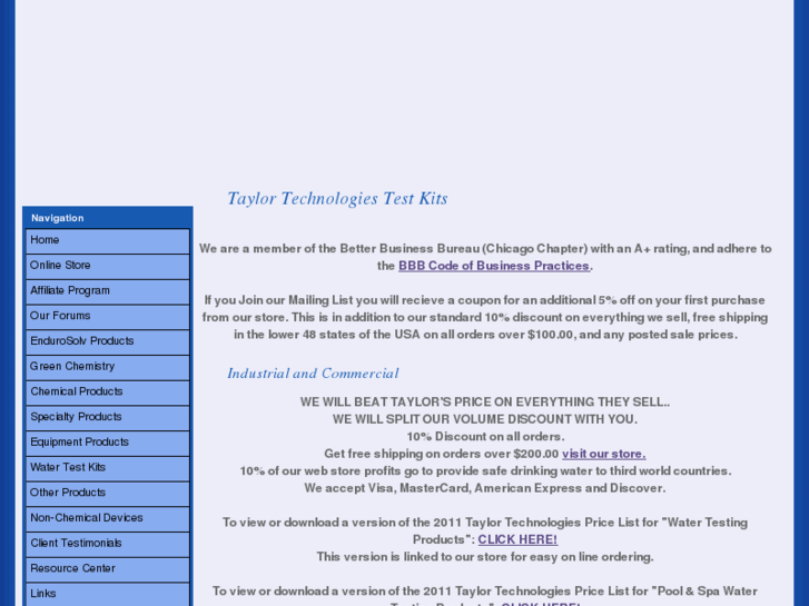 www.taylortestkit.net