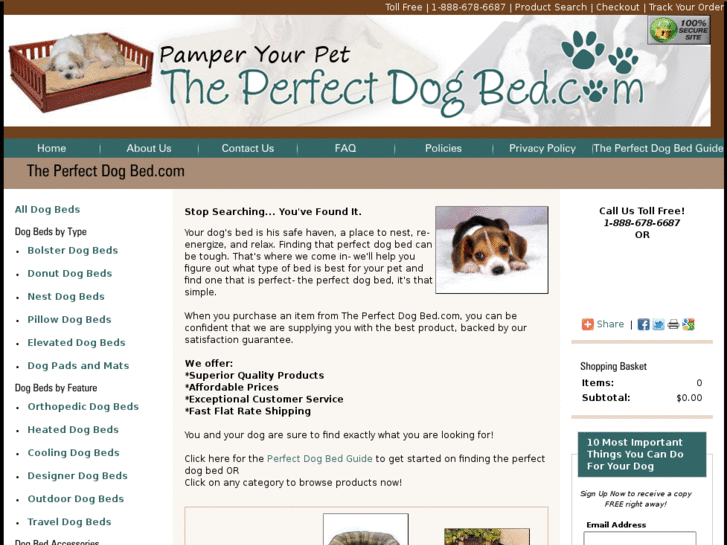 www.theperfectdogbed.com