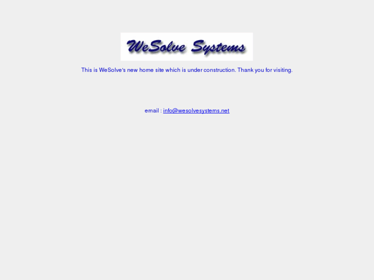 www.wesolvesystems.net