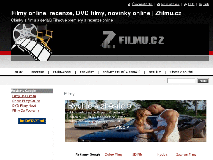 www.zfilmu.cz