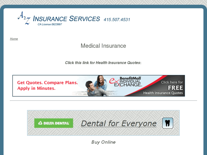 www.a2zbayareahealthinsurance.com