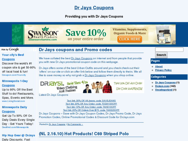 www.drjayscoupons.com