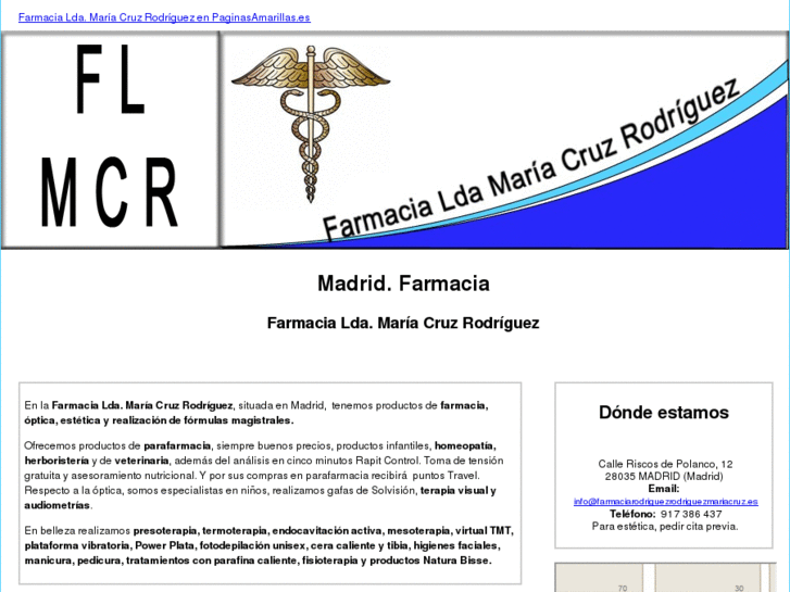 www.farmaciarodriguezrodriguezmariacruz.es