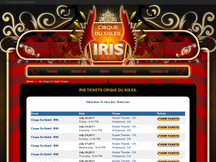 www.iriscirquetickets.com