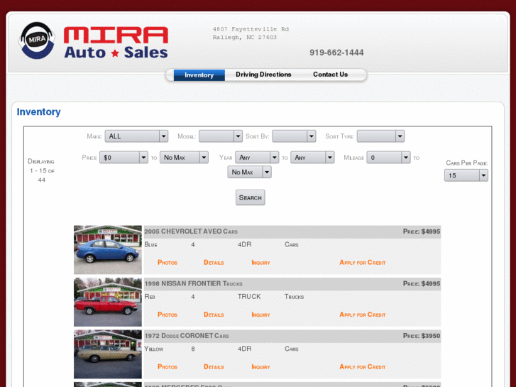 www.miraautosalesllc.com