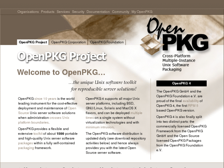www.openpkg.net