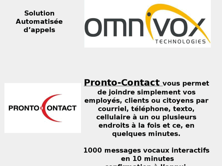 www.pronto-contact.com