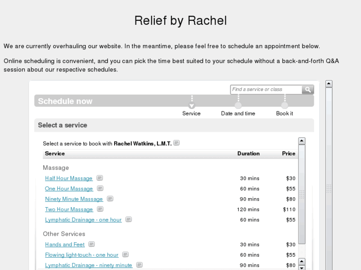 www.reliefbyrachel.com