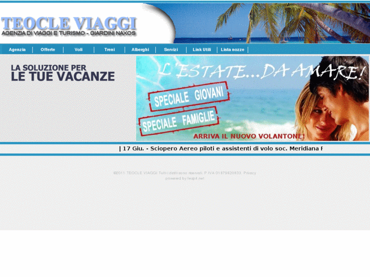 www.teocleviaggi.eu