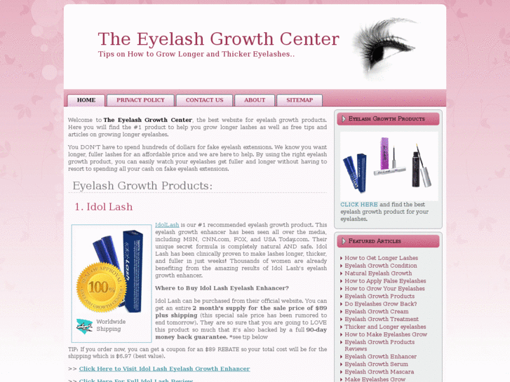 www.theeyelashgrowthcenter.com