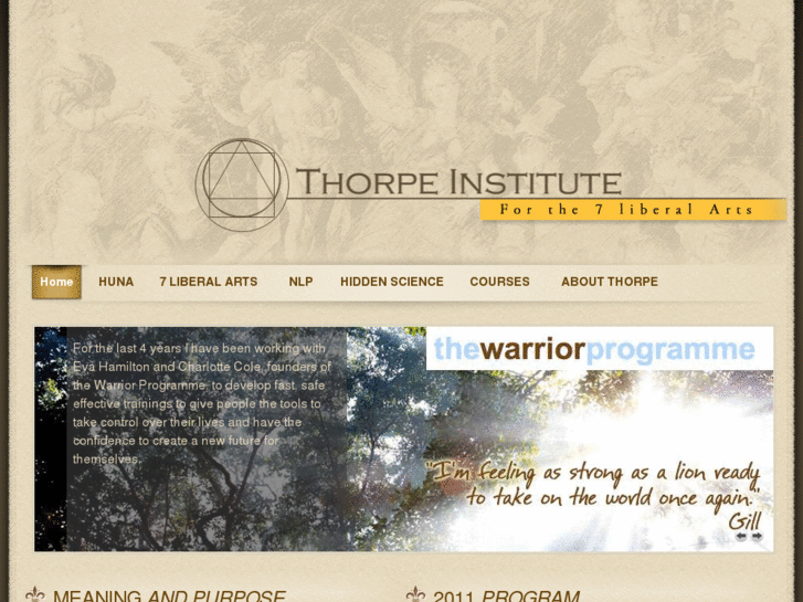 www.thorpeinstitute.co.uk