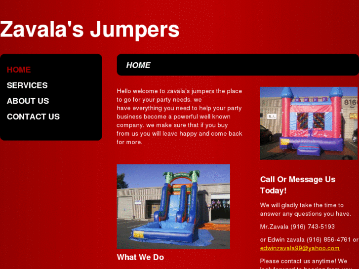 www.zavalasjumpers.com