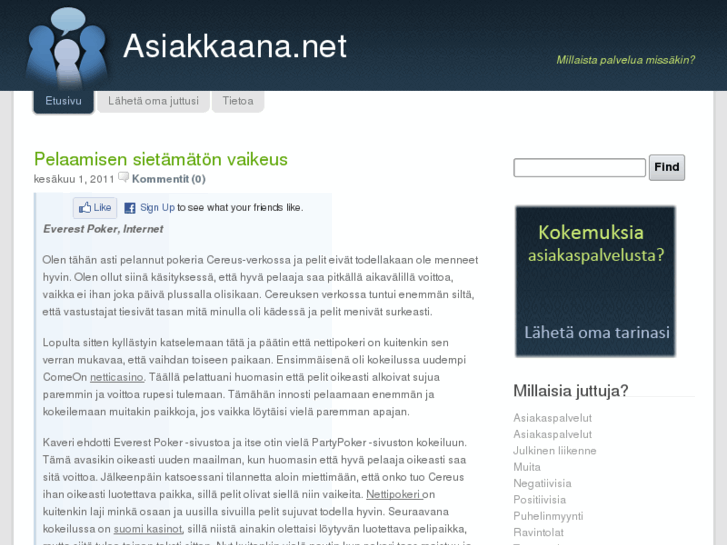 www.asiakkaana.net