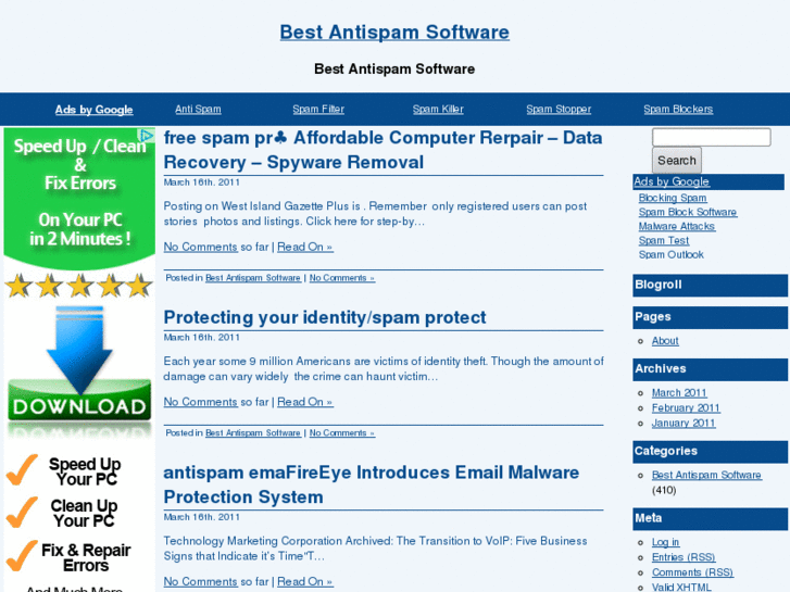 www.bestantispamsoftware.info