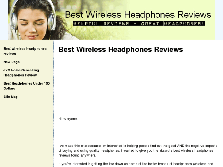 www.bestwirelessheadphonereviews.com