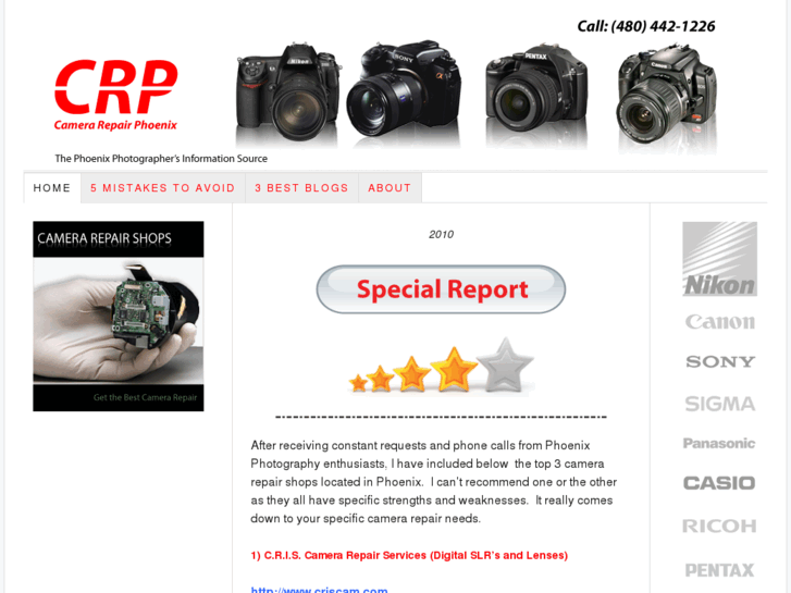 www.camerarepairphoenix.com