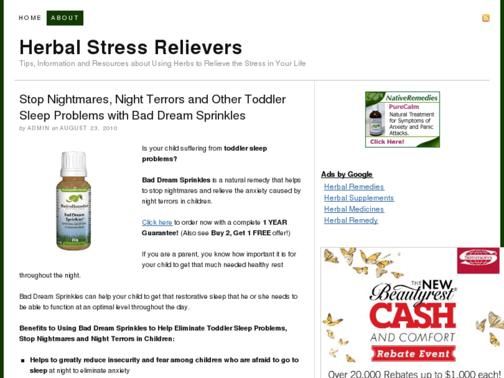 www.herbalstressrelievers.com