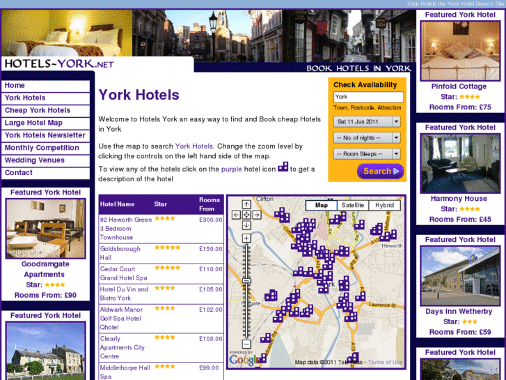 www.hotels-york.net