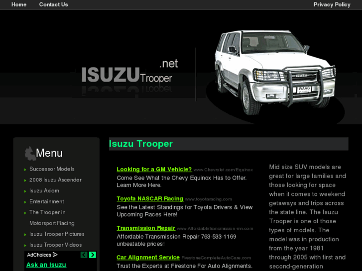 www.isuzutrooper.net