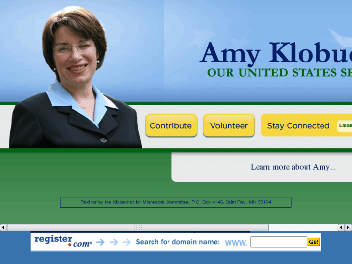 www.klobucharforsenate.com