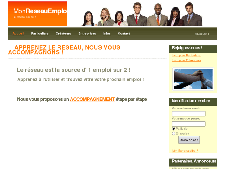 www.monreseauemploi.com