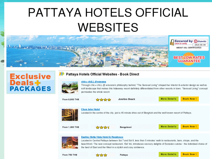 www.pattayahotelsofficialwebsites.com