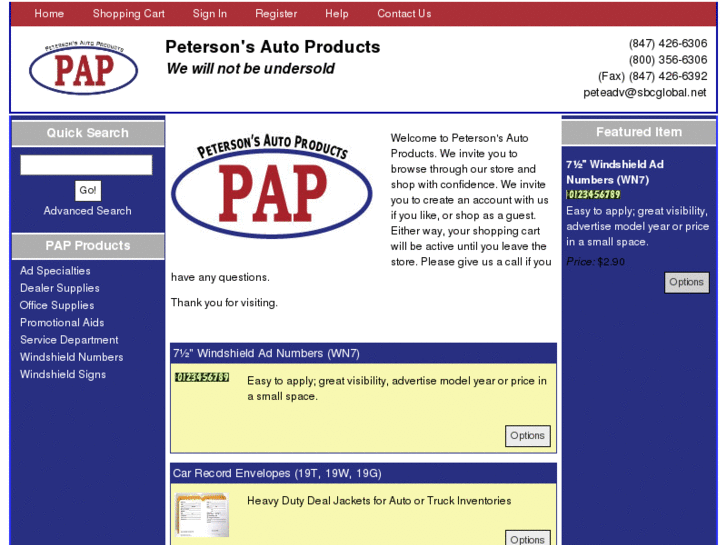 www.petersonsautoproducts.com