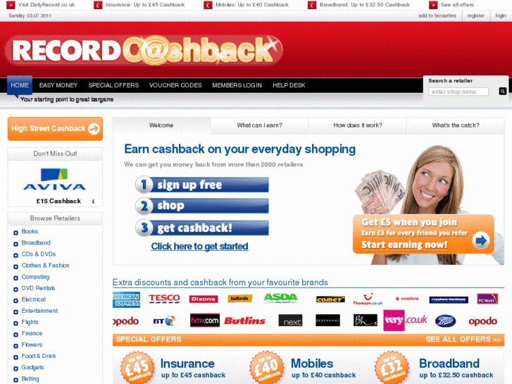 www.recordcashback.com