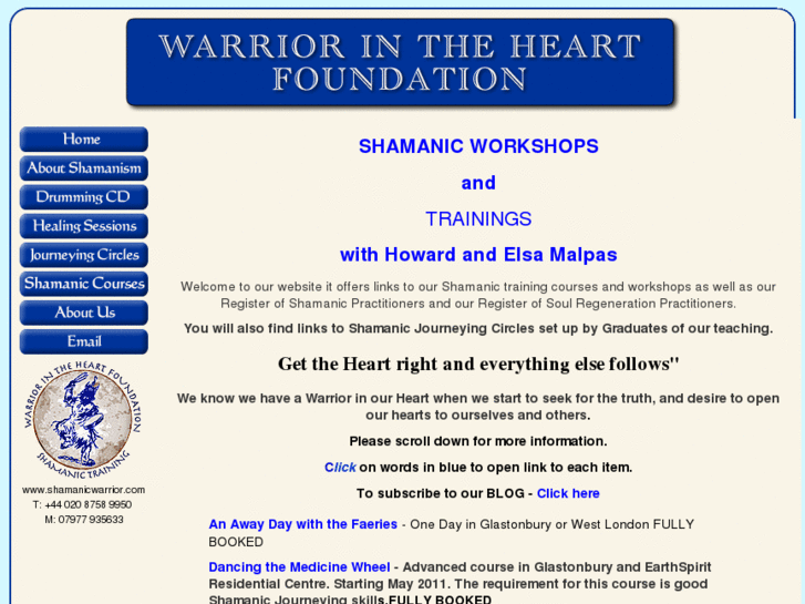 www.shamanicwarrior.com