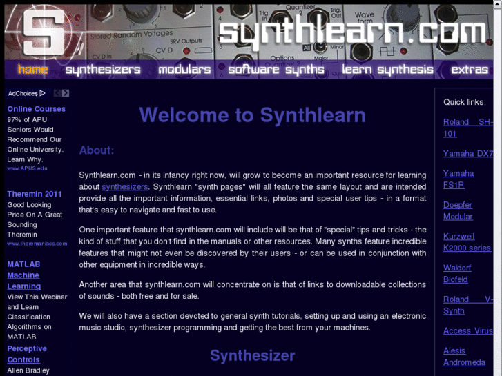 www.synthlearn.com