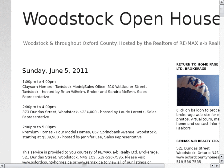 www.woodstockopenhouses.com