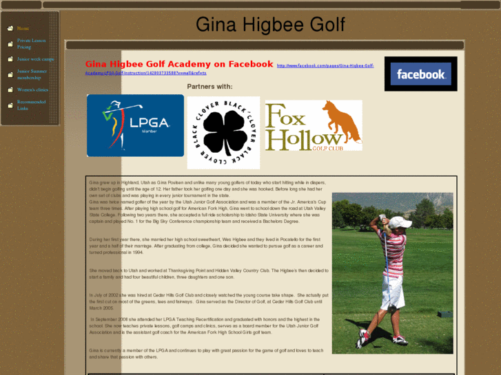 www.ginahigbeegolf.com