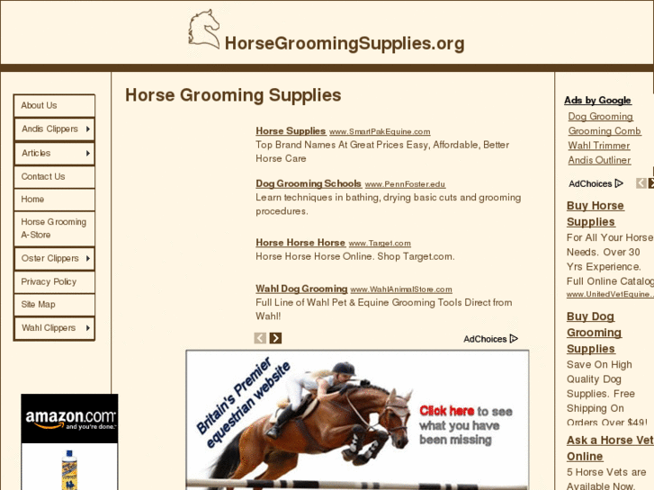 www.horsegroomingsupplies.org