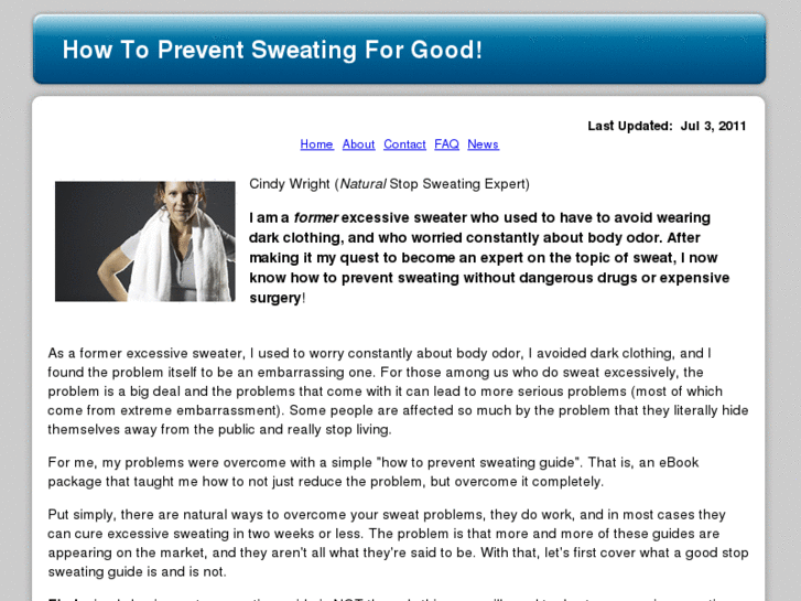 www.howtopreventsweating.net